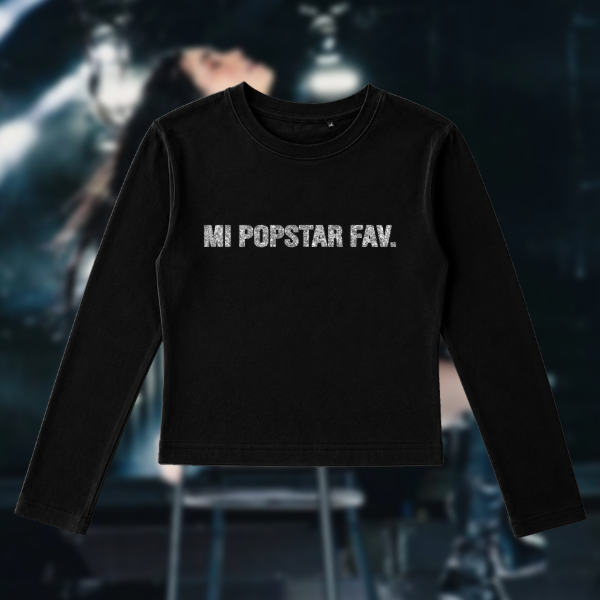 Producto - BABY TEE MI POPSTAR FAV MANGA LARGA