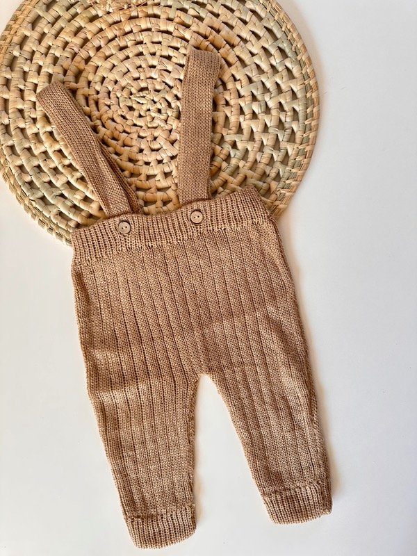 Producto - Jardinero tejido - Beige oscuro