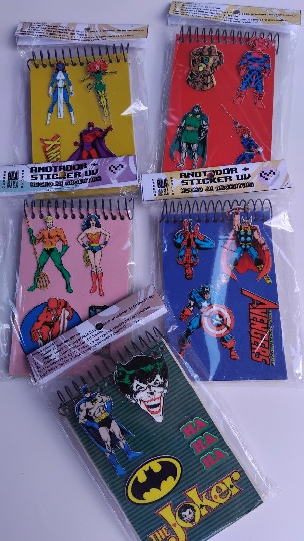 Producto - Anotador con stickers