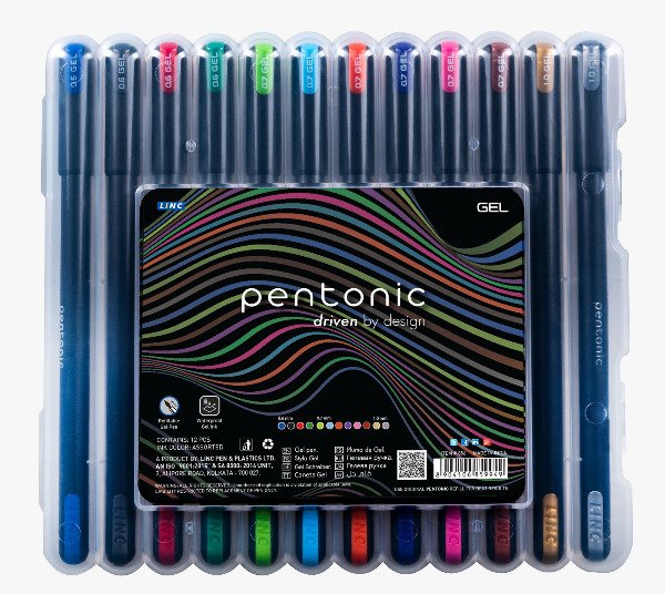 Producto - Estuche Lapiceras Gel 12 Colores