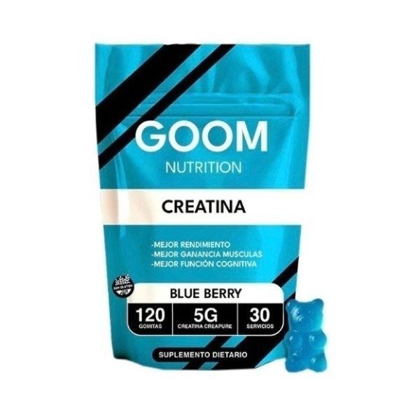 Producto - Creatina Monohidrato Gomitas ( 120 gomitas ) - GOOM NUTRITION - 0