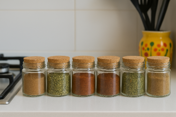 Producto - Combo de 6 frascos 200 cc tapa corcho ml