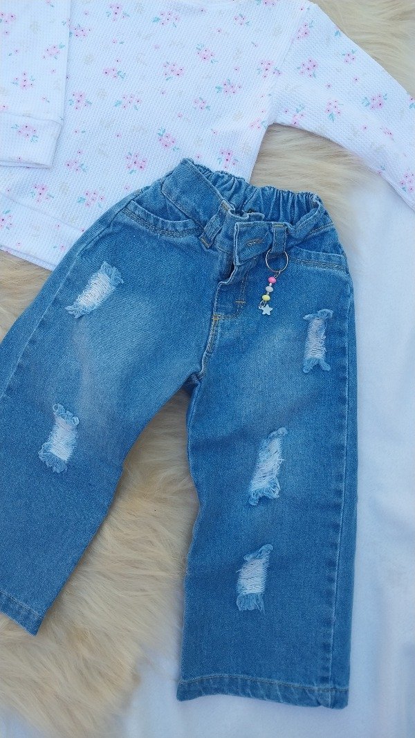 Producto - Jeans wide leg elastizado