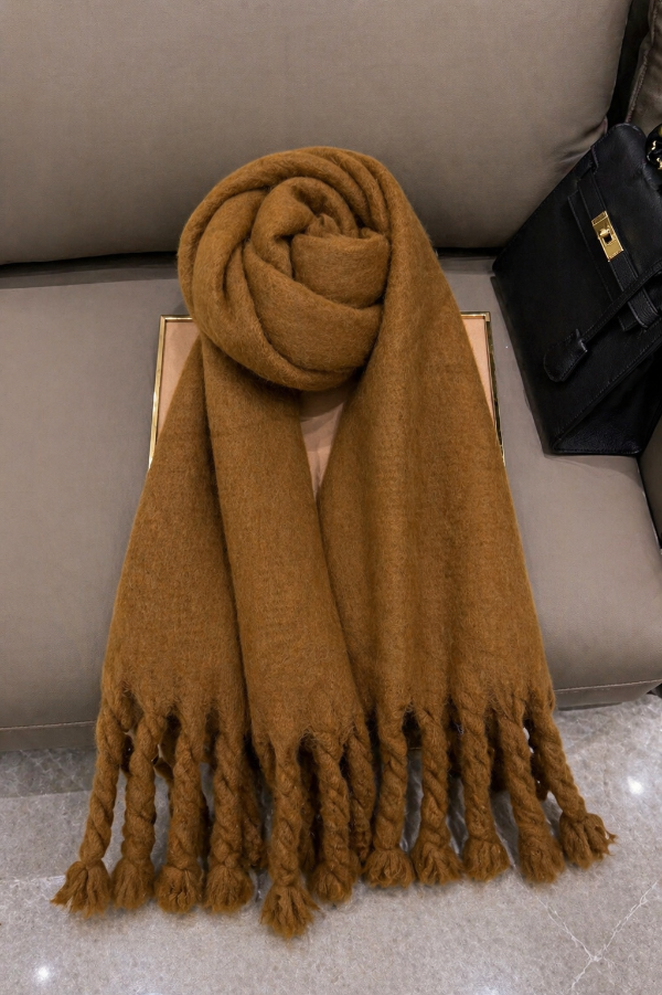Producto - BUFANDON NUBE - CAFE