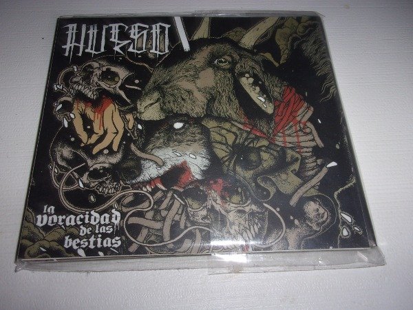Producto - CD HUESO LA VORACIDAD DE LAS BESTIAS ARG 39D TRASHCORE TRASHMETAL