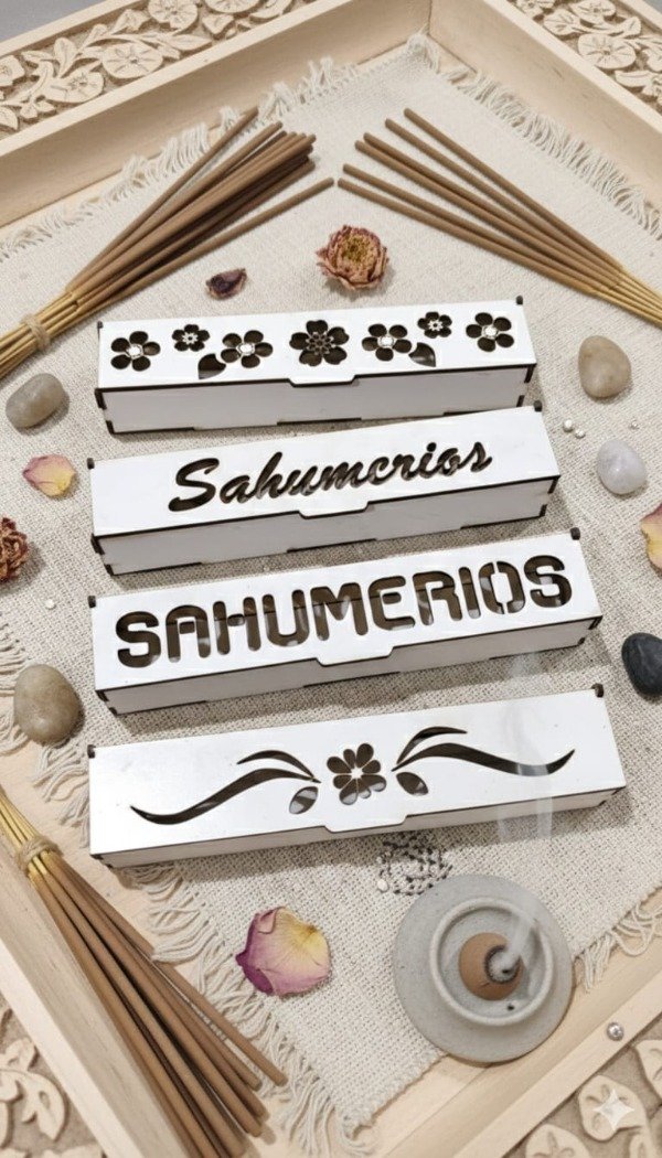 CAJA PORTA SAHUMERIOS - MADEPINT CNC