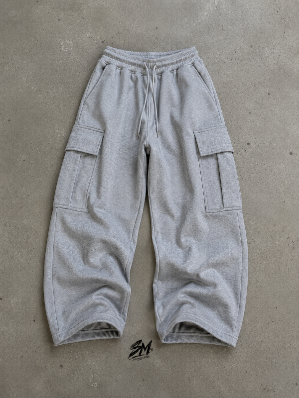 Producto - Pantalón cargo baggy grey