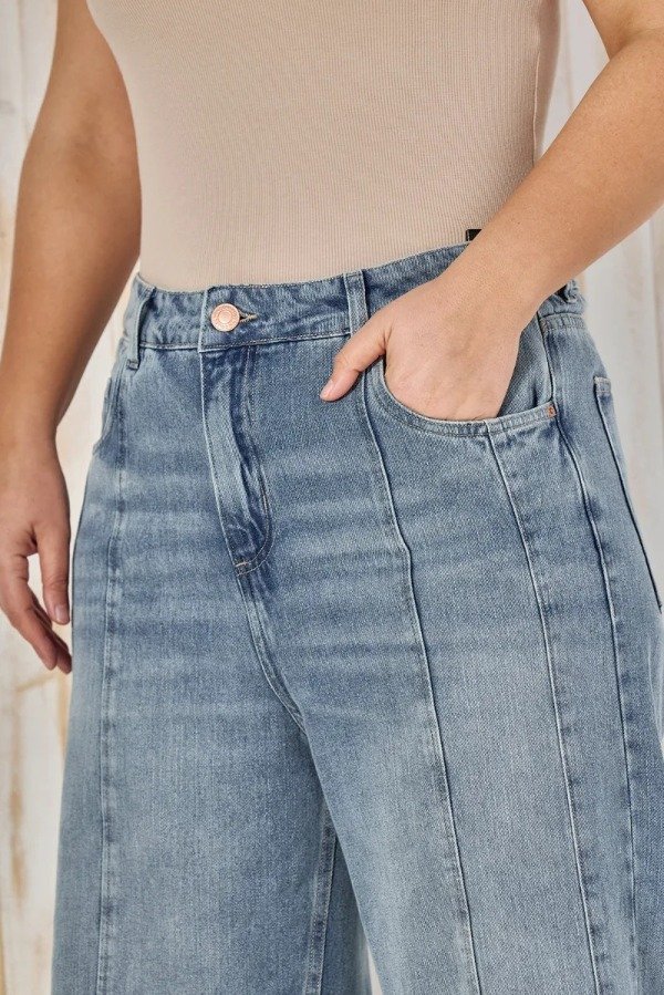 Producto - Jean BAGGY CENITHO con RECORTE  914 - rígido - 2