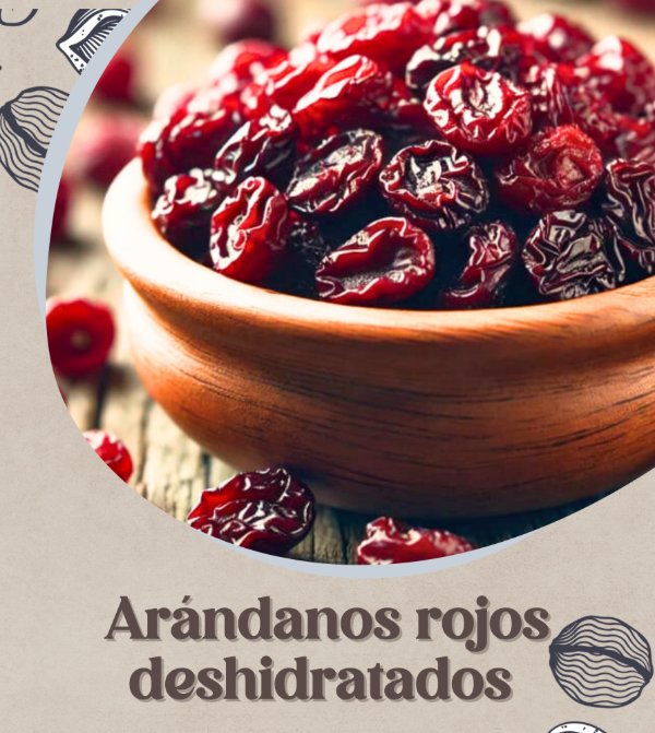 Producto - Arandanos rojos deshidratados