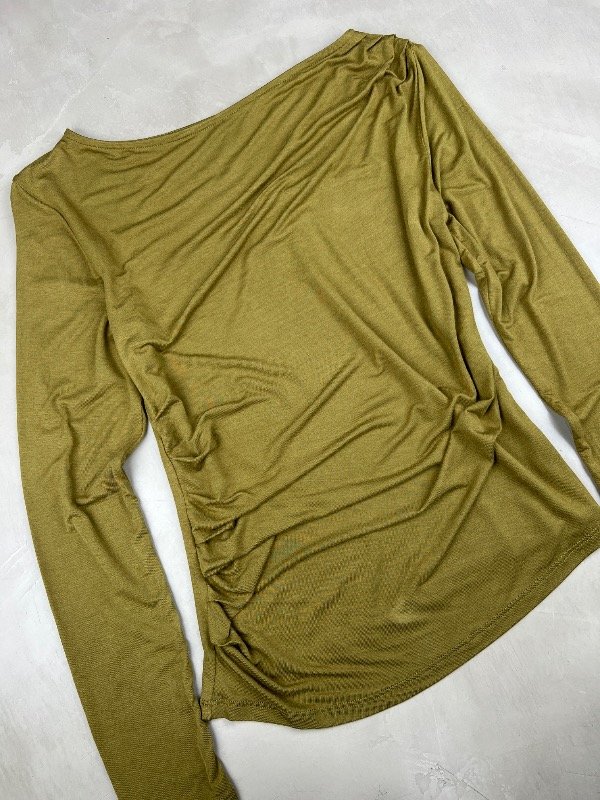 Producto - Olive draped Top - 4