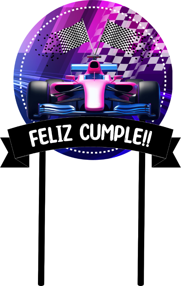 Producto - CAKE TOPPER FORMULA 1