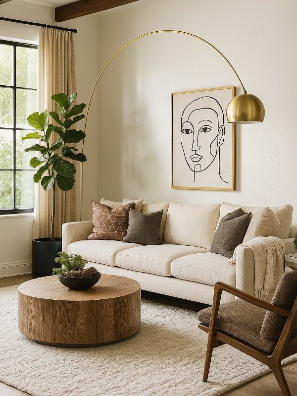 Producto - Lámpara bloque bronce curva gigante! Únicas!