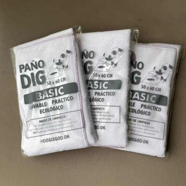 Producto - PAÑO DiG BASIC 50x60cm ( PACK X3 )