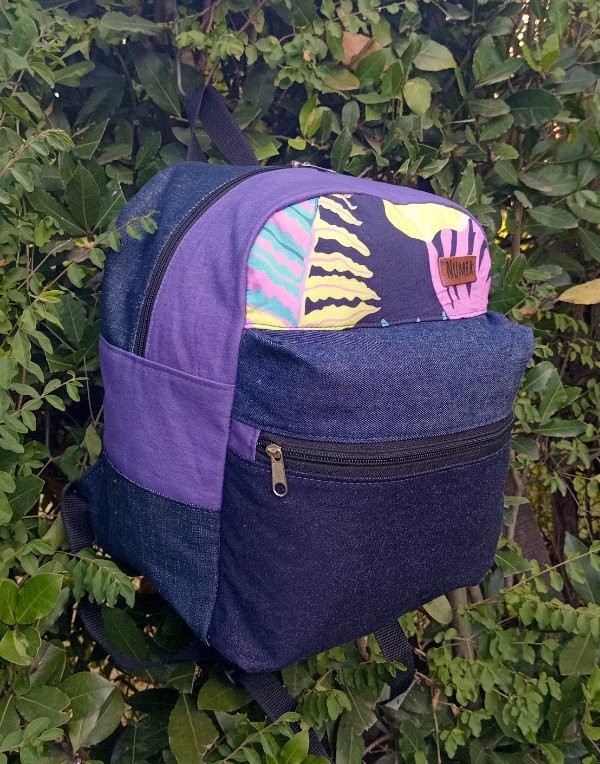 Producto - Mochila Pocket Upcycling Jungla
