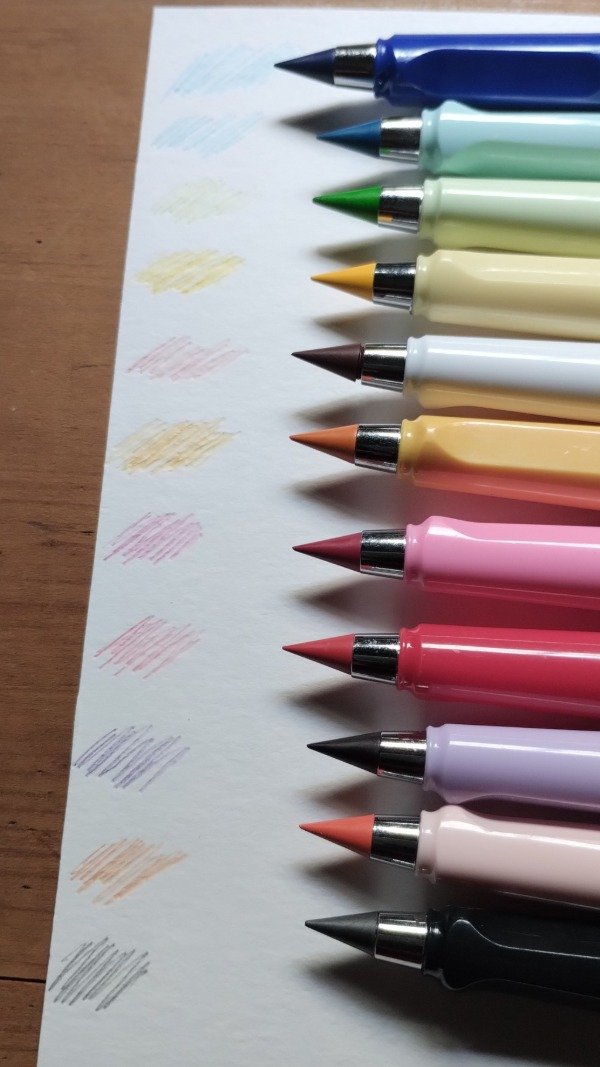 Producto - Lápiz infinito con minas de color - 0