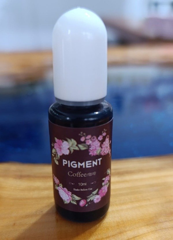 Producto - Pigmento pleno liquido x 10 ml - color Cafe