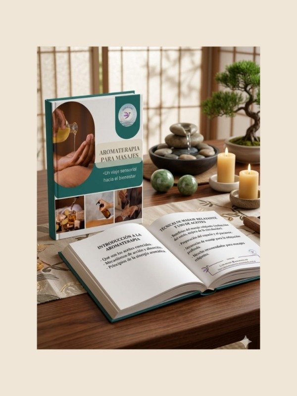 Producto - Curso "Aromaterapia para masajes-Un viaje sensorial hacia el bienestar"