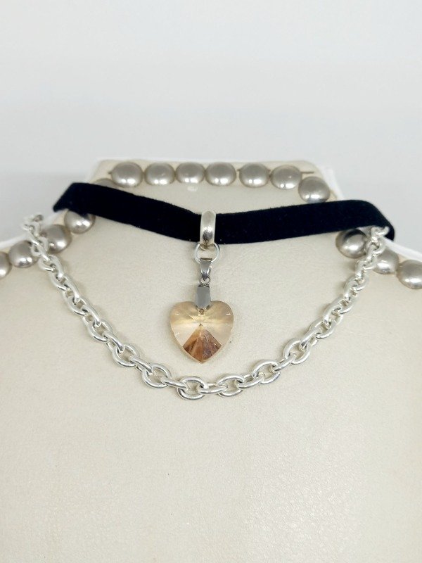 Producto - Collar CHOCKER CARAMELO