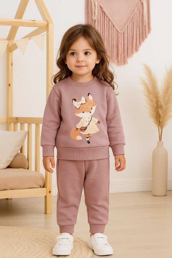 Producto - Conjunto Zorrita Rosa Viejo