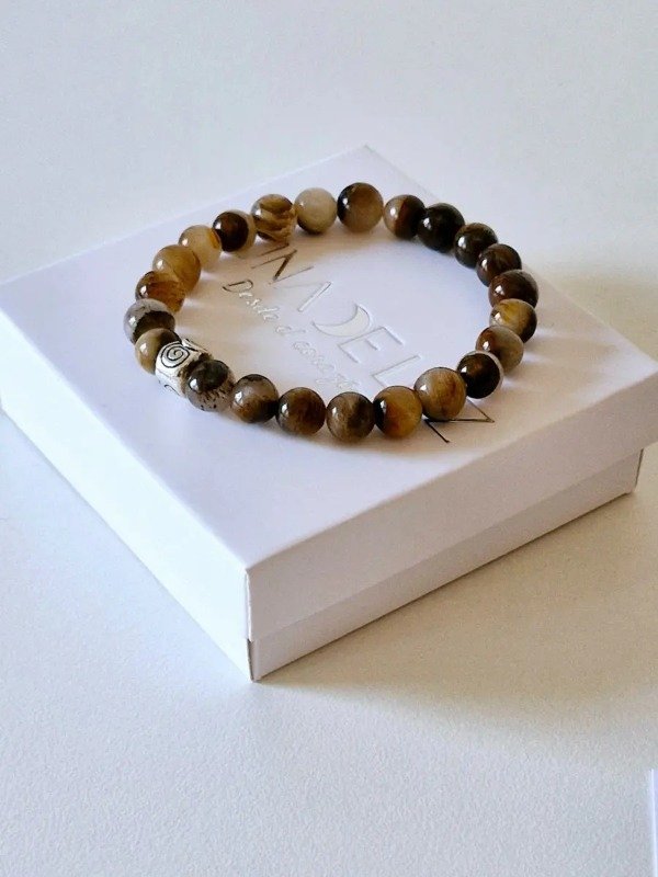 Producto - Pulsera Terra / Ojo De Tigre, Confianza - 4