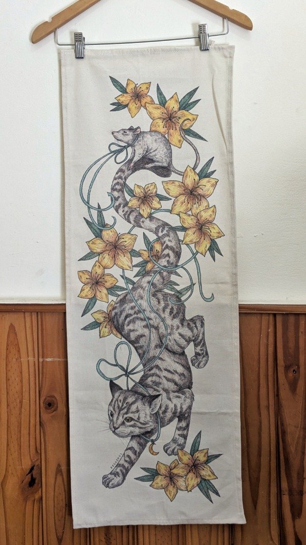 Producto - Tapiz del Gato y el Ratón