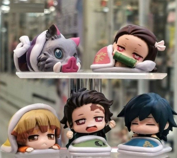 Producto - Figura futon Set x5 Kimetsu no yaiba (4cm)