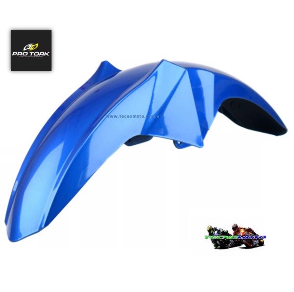 Producto - GUARDABARRO DELANTERO YAMAHA 125 YBR NEW -AZUL  [PROTORK] -48955