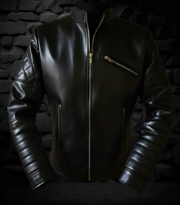 Producto - Campera Black Soul Cuero Eco Ahle