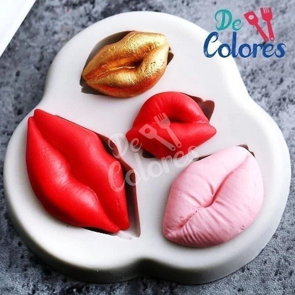 Producto - Molde labios-boca x 4