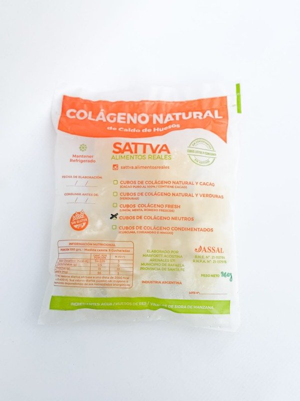 Producto - Colágeno Puro Natural x 30 U. Neutro - A base de caldo de huesos