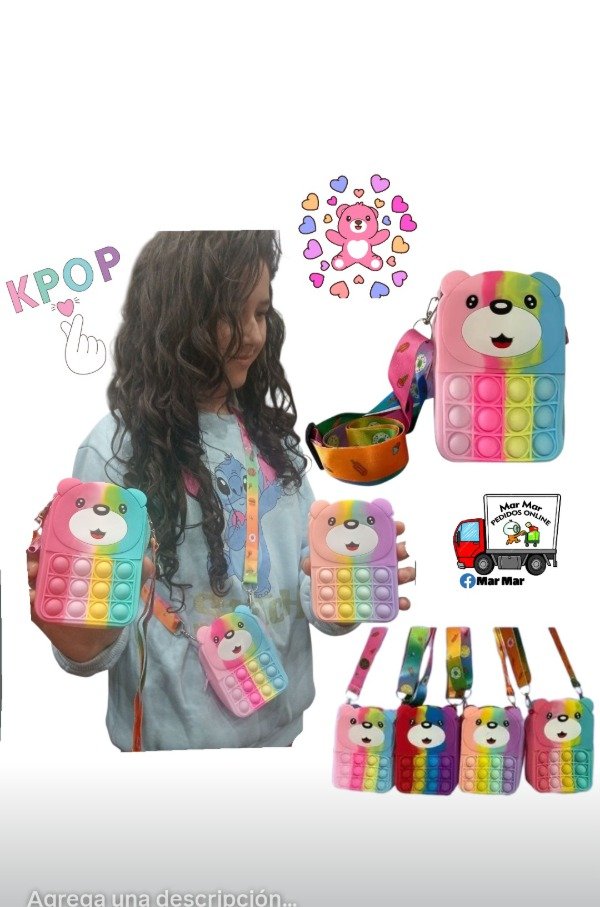 Producto - Carterita mini pop it (menor)