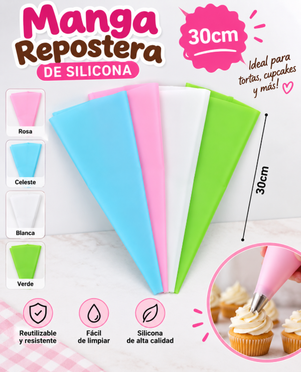 Producto - Manga pastelera x10u. - 0