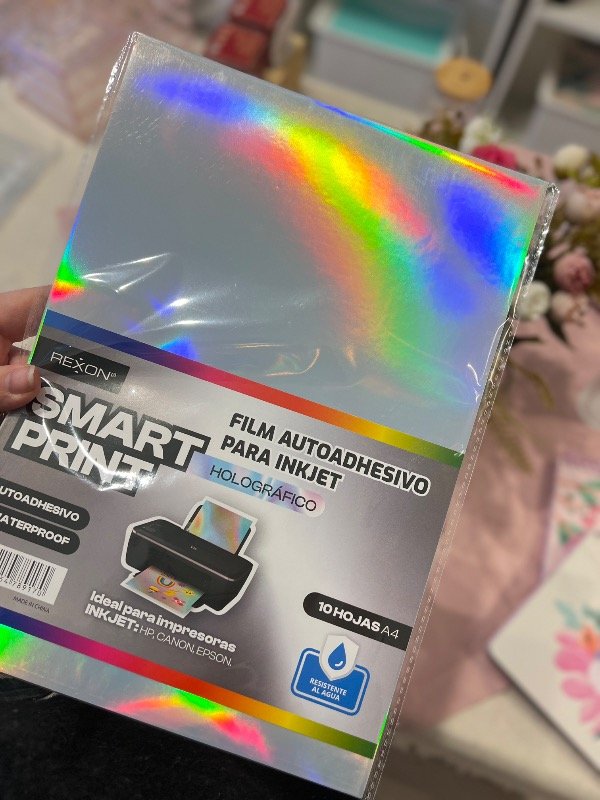 Producto - Papel autoadhesivo holográfico - 0