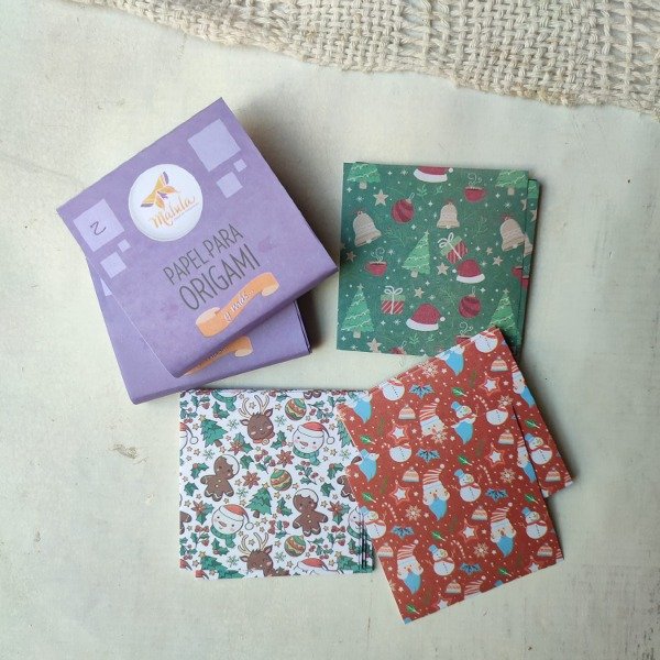 Producto - Pack 1 Navideños  6,5x6,5 cm 90 papeles