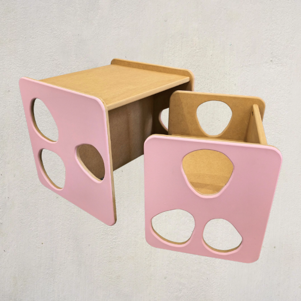 Producto - Set de Mesa + Silla Montessori Evolutiva - 1