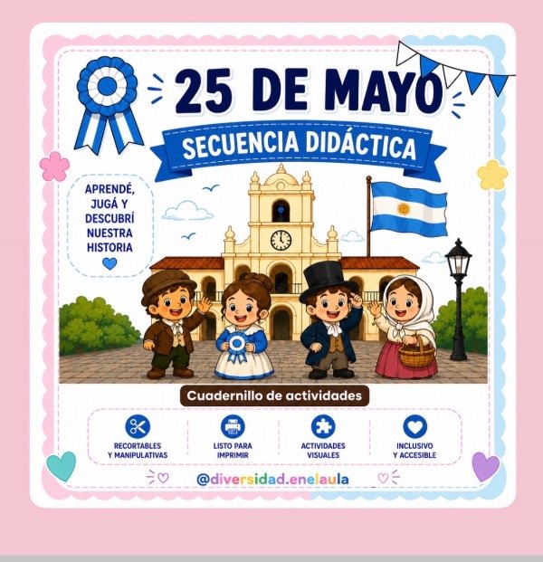 Producto - 25 de MAYO: Secuencia didáctica para aprender jugando - 0