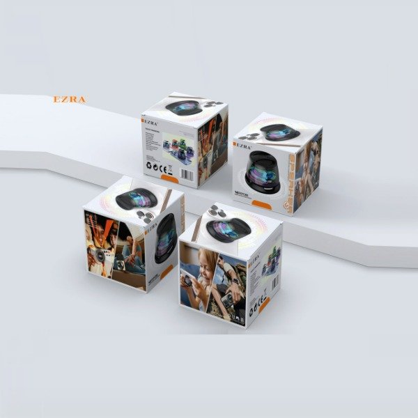 Producto - Mini Parlante Bluetooth Magnético Multicolor RGB  NL83.
