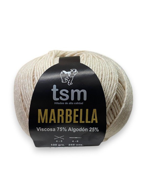 Producto - HILADO MARBELLA x 100 GRS - 116 CHAMPAGNE