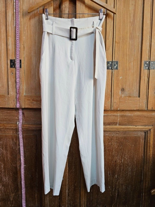 Producto - Pantalón Las Pepas Blanco t.1