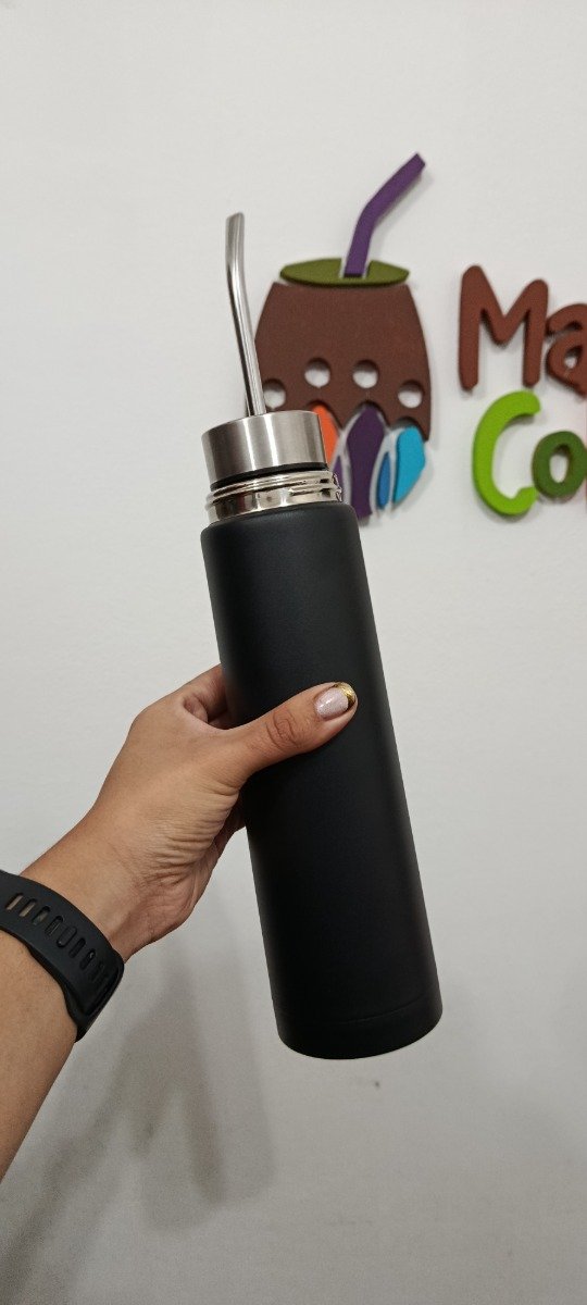Producto - Mate listo doble tapón con GRABADO LÁSER PERSONALIZADO