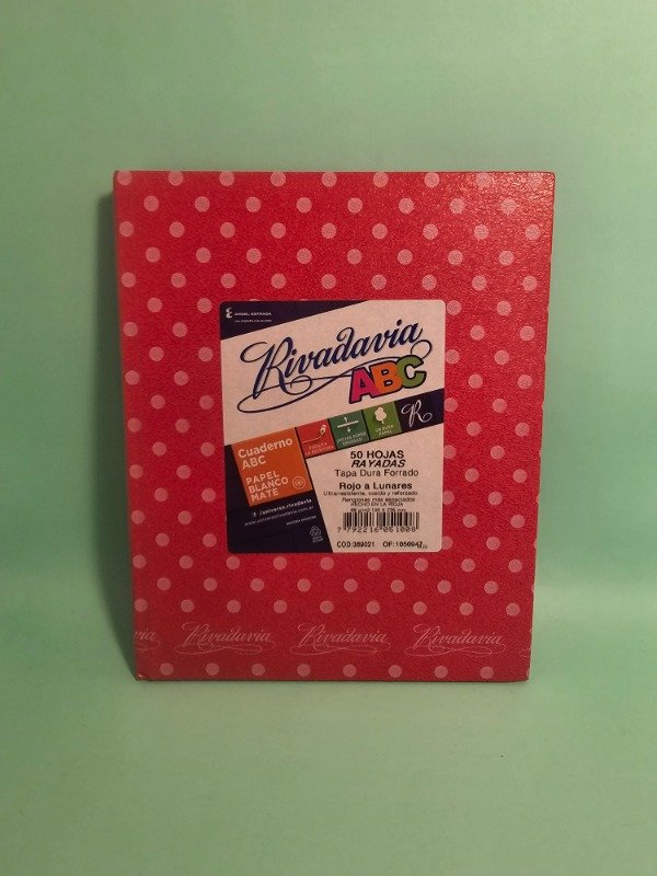 Producto - Cuaderno N3 Rivadavia RAYADO - 0