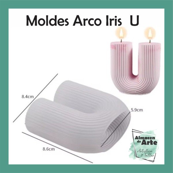 Producto - Molde Silicona Arco Iris U