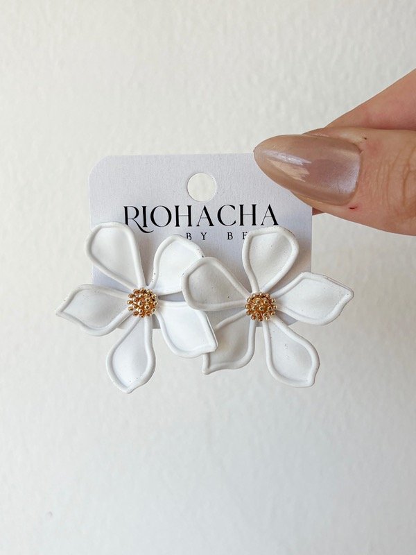 Producto - Aros Dalia (blanco)