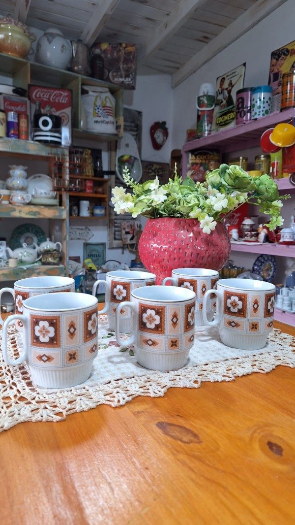 Producto - SET 6 JARROS DE PORCELANA CHINA - 0