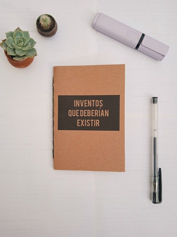 Producto - Libreta "Inventos que deberían existir"