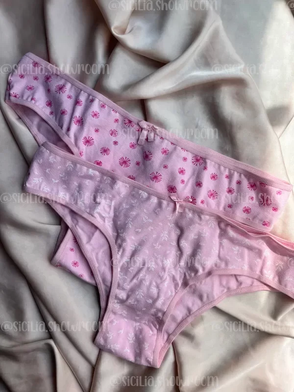 Producto - MEDIA DOCENA VEDETINA ROSA ESTAMPADAS