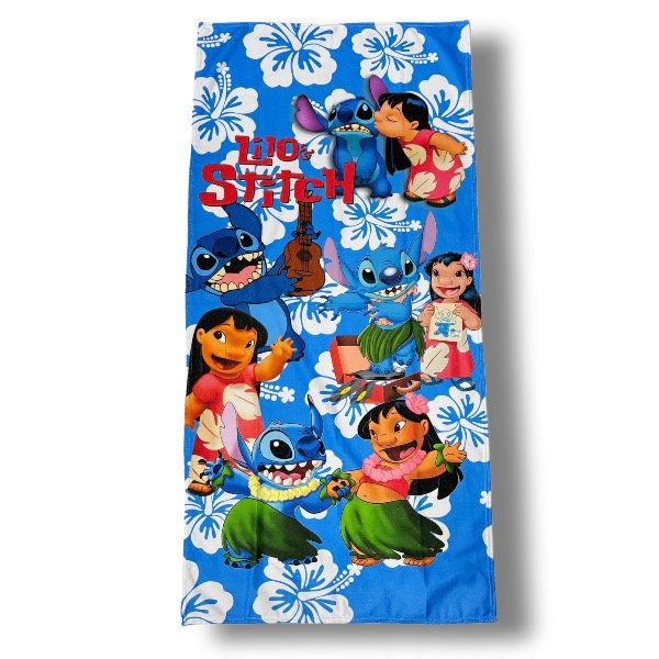 Producto - Lilo y Stitch- Toallon Microfibra