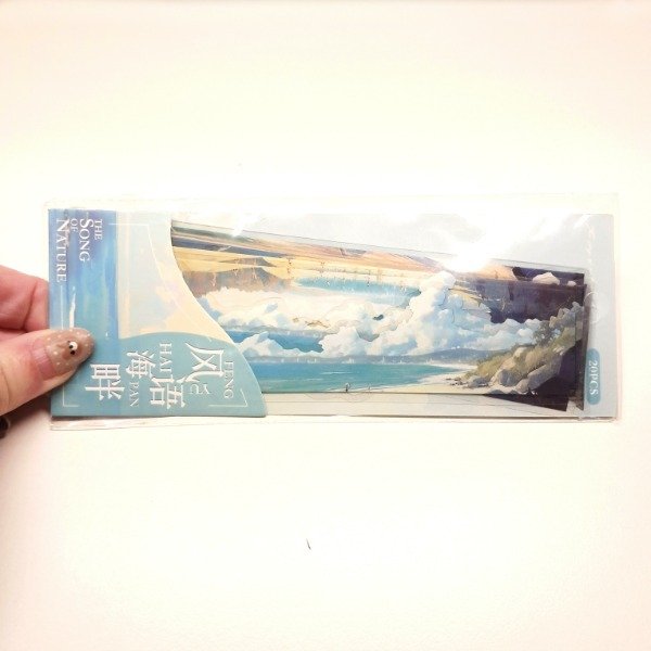 Producto - Set de 20 stickers - The Song of Nature: Wind and sea