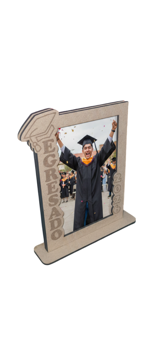 Producto - Portarretrato Souvenir Egresado 2026 En Mdf Para Foto 10x15