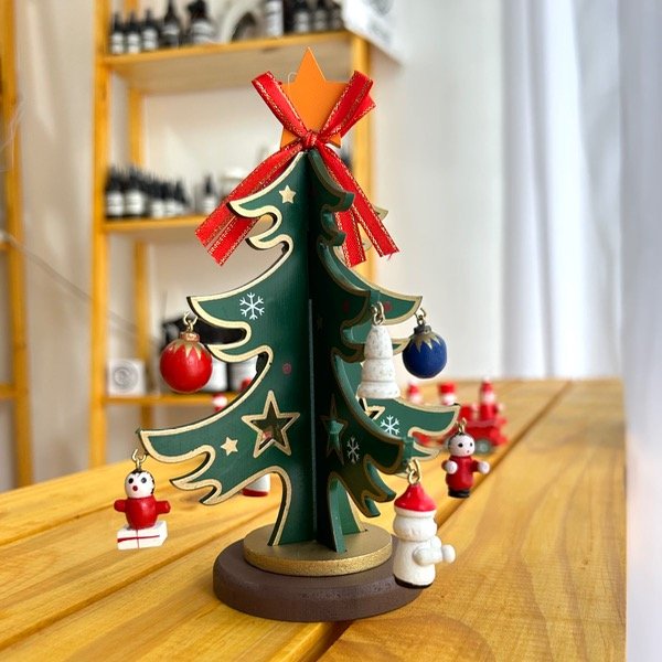 Producto - Mini Arbolito Navideño en madera